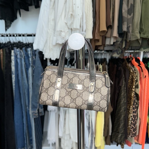 Vintage Gucci Mini Boston Bag - Picture 1 of 13